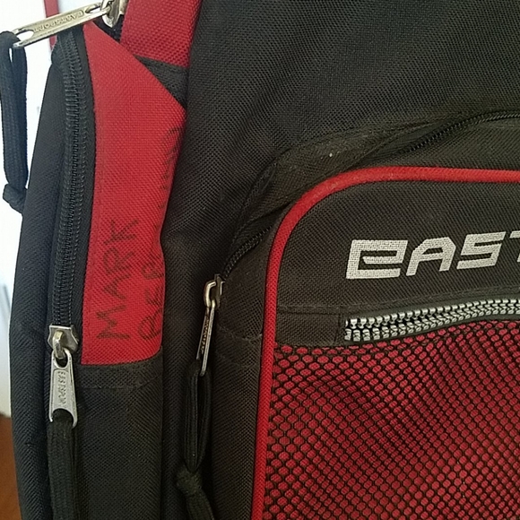🔴EastSport Black and red backpack. One size. - Picture 3 of 3